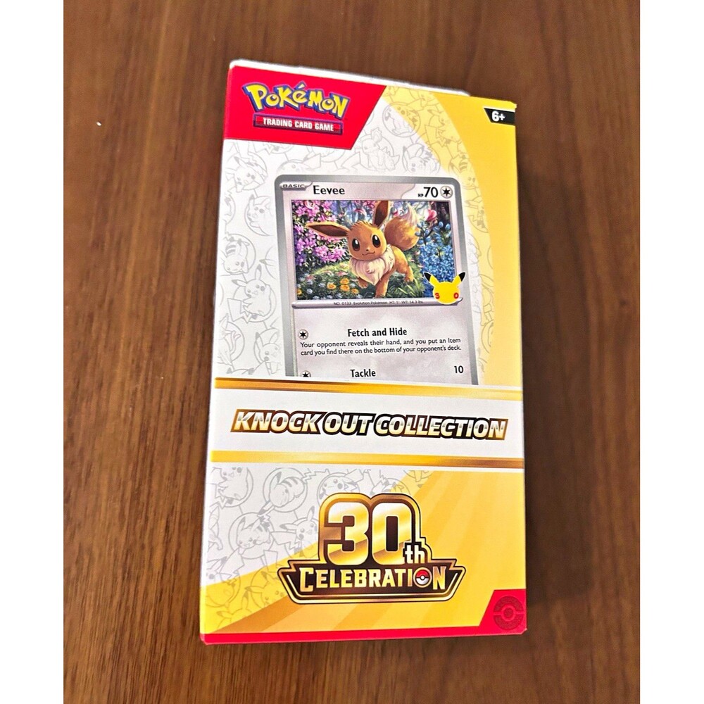 Pokémon TCG 30th Celebration Knock Out Collection Eevee English MPN 10-10667-101